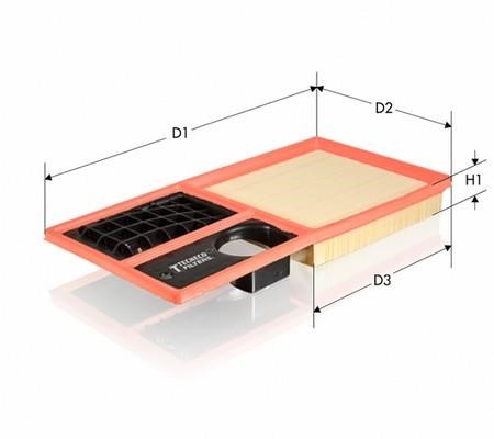 Tecneco AR1001PM Filter AR1001PM: Buy near me in Poland at 2407.PL - Good price!