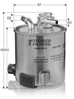 Tecneco GS920/6 Fuel filter GS9206: Buy near me in Poland at 2407.PL - Good price!