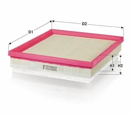 Tecneco AR24024PM-S Air filter AR24024PMS: Buy near me in Poland at 2407.PL - Good price!