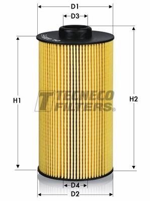 Tecneco OL0209-E Oil Filter OL0209E: Buy near me at 2407.PL in Poland at an Affordable price!