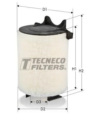 Tecneco AR9800-S Air filter AR9800S: Buy near me in Poland at 2407.PL - Good price!