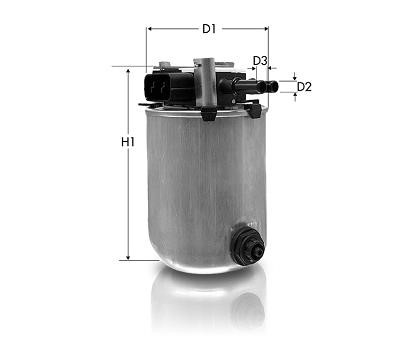 Tecneco GS1232 Fuel filter GS1232: Buy near me in Poland at 2407.PL - Good price!