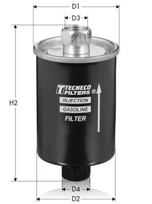 Tecneco IN3727 Fuel filter IN3727: Buy near me in Poland at 2407.PL - Good price!