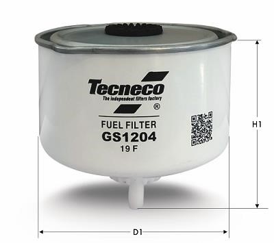 Tecneco GS1204 Fuel filter GS1204: Buy near me in Poland at 2407.PL - Good price!