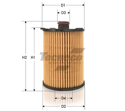 Tecneco OL2155E Фільтр масляний OL2155E: Приваблива ціна - Купити у Польщі на 2407.PL!