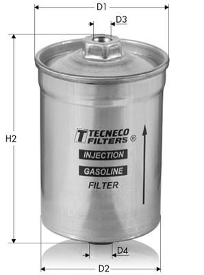 Tecneco IN89 Fuel filter IN89: Buy near me in Poland at 2407.PL - Good price!