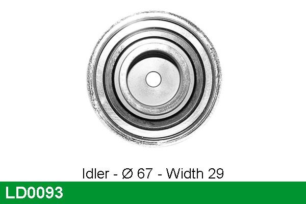 TRW LD0093 Tensioner pulley, timing belt LD0093: Buy near me at 2407.PL in Poland at an Affordable price!