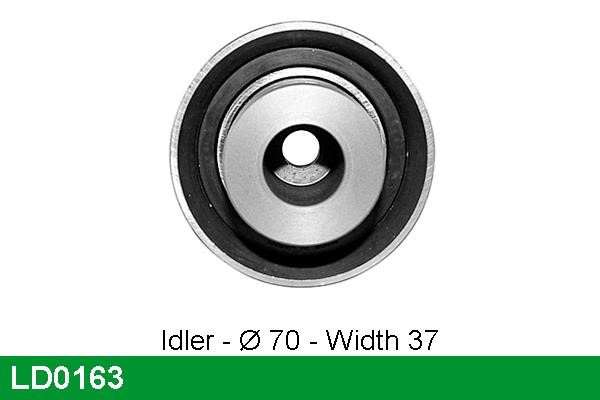 Lucas diesel LD0163 Tensioner pulley, timing belt LD0163: Buy near me in Poland at 2407.PL - Good price!