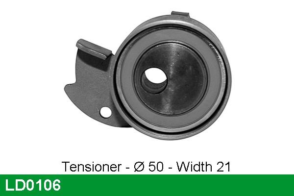 Lucas diesel LD0106 Tensioner pulley, timing belt LD0106: Buy near me in Poland at 2407.PL - Good price!