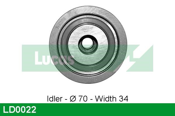 Lucas Electrical LD0022 Spannrolle, zahnriemen LD0022: Kaufen Sie zu einem guten Preis in Polen bei 2407.PL!