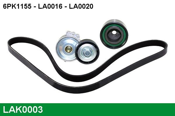 Lucas diesel LAK0003 Drive belt kit LAK0003: Buy near me in Poland at 2407.PL - Good price!