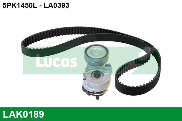 Lucas diesel LAK0189 Drive belt kit LAK0189: Buy near me at 2407.PL in Poland at an Affordable price!