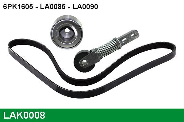 Lucas Electrical LAK0008 Drive belt kit LAK0008: Buy near me at 2407.PL in Poland at an Affordable price!