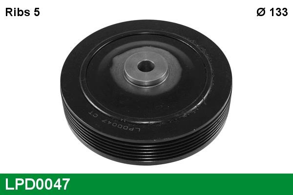TRW LPD0047 Belt Pulley, crankshaft LPD0047: Buy near me at 2407.PL in Poland at an Affordable price!