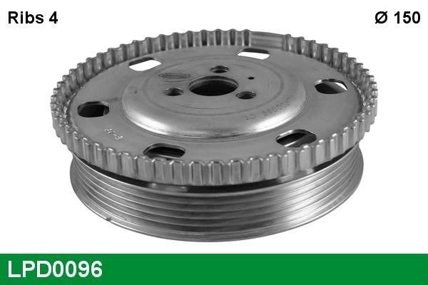 TRW LPD0096 Belt Pulley, crankshaft LPD0096: Buy near me at 2407.PL in Poland at an Affordable price!