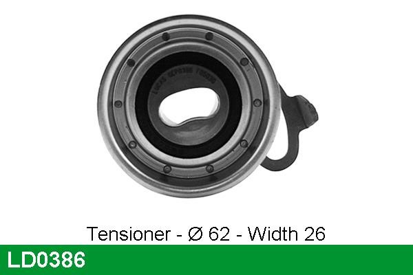 TRW LD0386 Tensioner pulley, timing belt LD0386: Buy near me in Poland at 2407.PL - Good price!