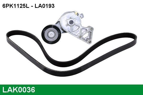Lucas Electrical LAK0036 DRIVE BELT KIT LAK0036: Buy near me in Poland at 2407.PL - Good price!