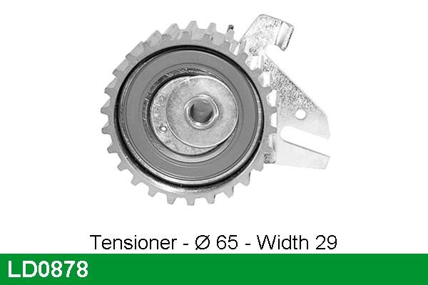 TRW LD0878 Tensioner pulley, timing belt LD0878: Buy near me in Poland at 2407.PL - Good price!