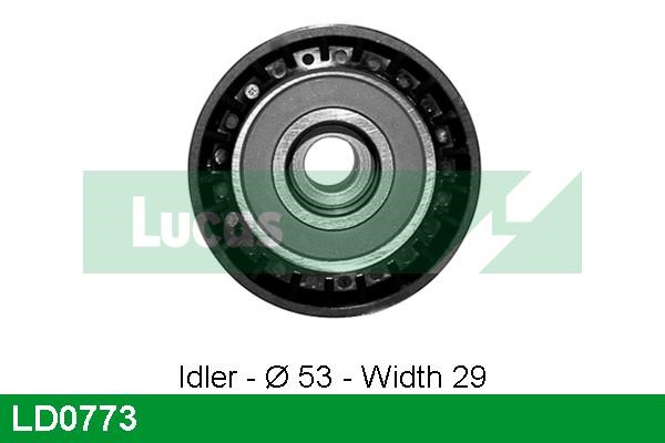 Lucas Electrical LD0773 Tensioner pulley, timing belt LD0773: Buy near me in Poland at 2407.PL - Good price!