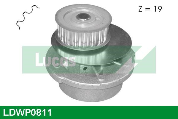 Lucas diesel LDWP0811 Water pump LDWP0811: Buy near me in Poland at 2407.PL - Good price!