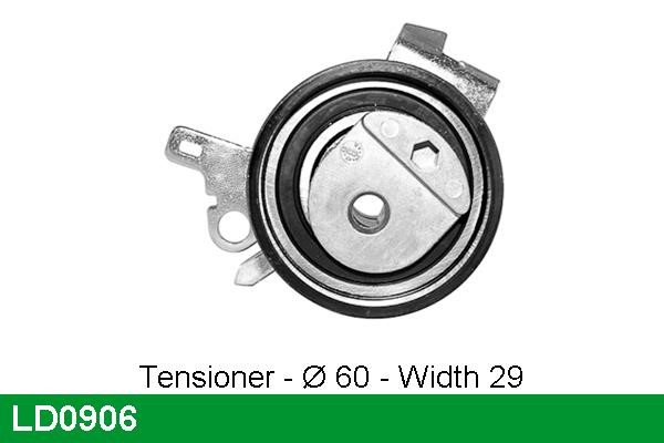 Lucas diesel LD0906 Tensioner pulley, timing belt LD0906: Buy near me in Poland at 2407.PL - Good price!