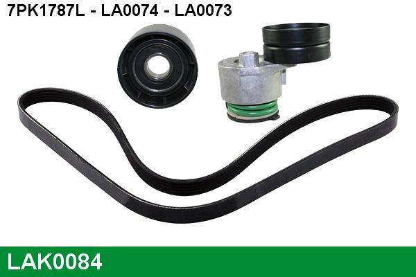 Lucas diesel LAK0084 Drive belt kit LAK0084: Buy near me in Poland at 2407.PL - Good price!