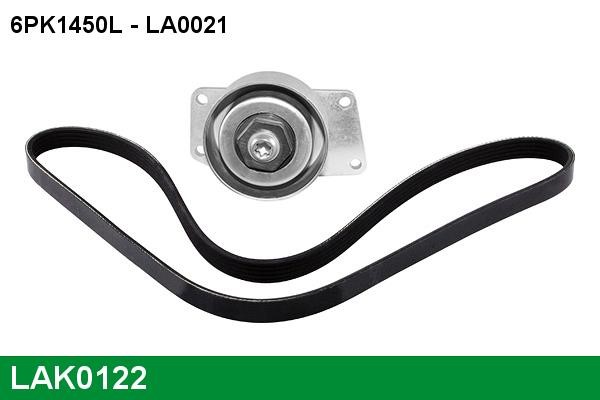 Lucas Electrical LAK0122 Комплект ременя генератора LAK0122: Приваблива ціна - Купити у Польщі на 2407.PL!