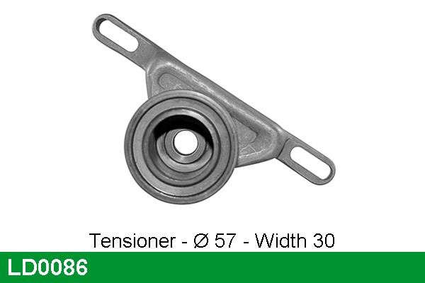 Lucas diesel LD0086 Tensioner pulley, timing belt LD0086: Buy near me at 2407.PL in Poland at an Affordable price!
