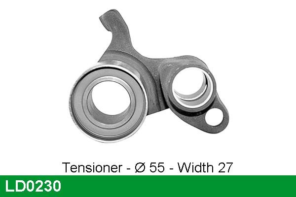 Lucas diesel LD0230 Tensioner pulley, timing belt LD0230: Buy near me in Poland at 2407.PL - Good price!