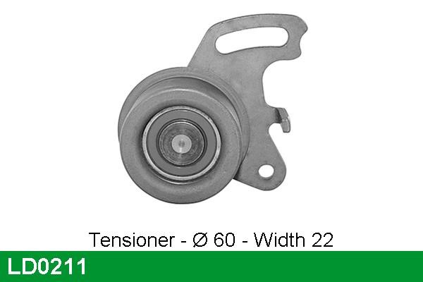 Lucas diesel LD0211 Tensioner pulley, timing belt LD0211: Buy near me in Poland at 2407.PL - Good price!