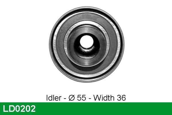 Lucas diesel LD0202 Tensioner pulley, timing belt LD0202: Buy near me in Poland at 2407.PL - Good price!