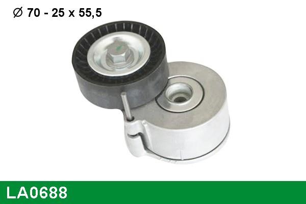 Lucas diesel LA0688 Tensioner pulley, v-ribbed belt LA0688: Buy near me in Poland at 2407.PL - Good price!