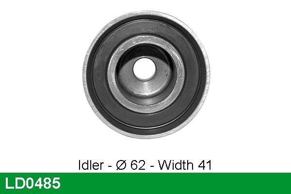 Lucas diesel LD0485 Tensioner pulley, timing belt LD0485: Buy near me in Poland at 2407.PL - Good price!