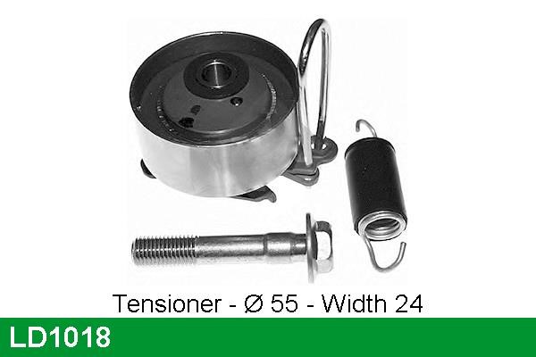Lucas diesel LD1018 Tensioner pulley, timing belt LD1018: Buy near me in Poland at 2407.PL - Good price!