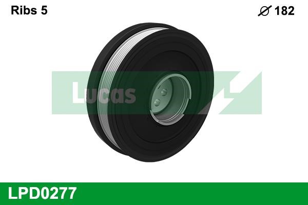 Lucas Electrical LPD0277 Belt Pulley, crankshaft LPD0277: Buy near me in Poland at 2407.PL - Good price!