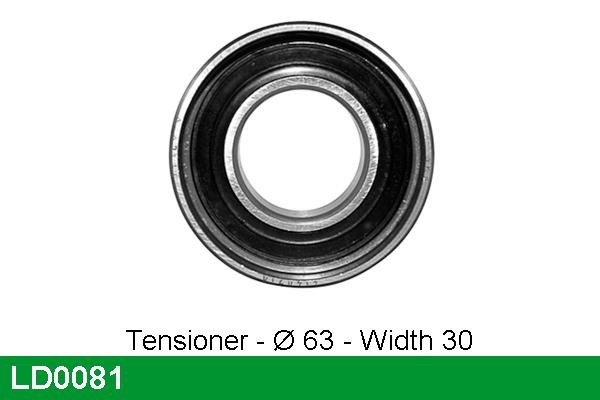 TRW LD0081 Tensioner pulley, timing belt LD0081: Buy near me in Poland at 2407.PL - Good price!