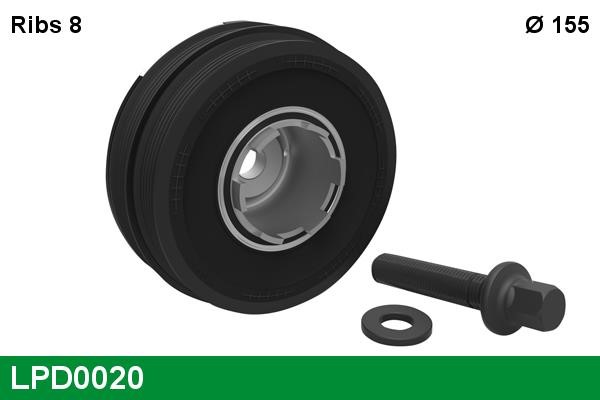 Lucas diesel LPD0020 Belt Pulley, crankshaft LPD0020: Buy near me at 2407.PL in Poland at an Affordable price!