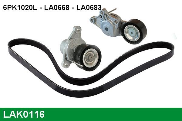 TRW LAK0116 Drive belt kit LAK0116: Buy near me at 2407.PL in Poland at an Affordable price!