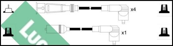 Lucas Electrical LUC5213 Провода высоковольтные, комплект LUC5213: Отличная цена - Купить в Польше на 2407.PL!