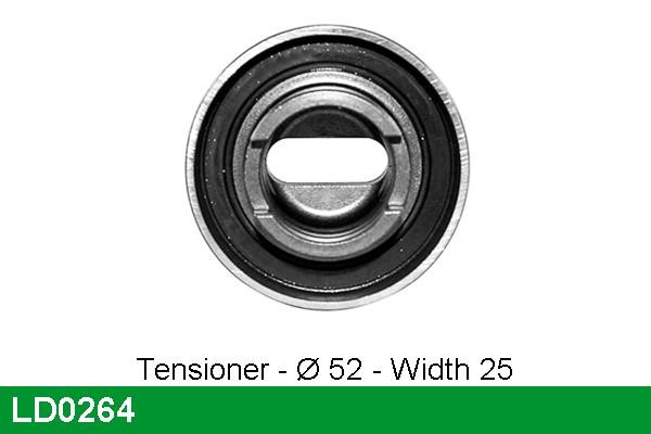 TRW LD0264 Tensioner pulley, timing belt LD0264: Buy near me in Poland at 2407.PL - Good price!