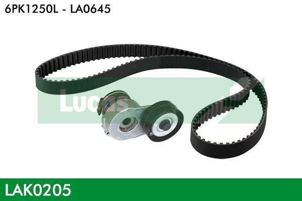 Lucas Electrical LAK0205 Zestaw paska klinowego wielorowkowego LAK0205: Dobra cena w Polsce na 2407.PL - Kup Teraz!