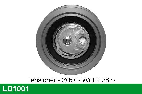 Lucas diesel LD1001 Tensioner pulley, timing belt LD1001: Buy near me at 2407.PL in Poland at an Affordable price!