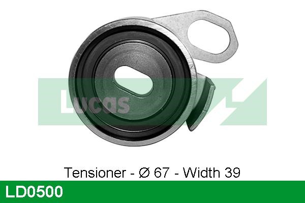 Lucas diesel LD0500 Tensioner pulley, timing belt LD0500: Buy near me in Poland at 2407.PL - Good price!