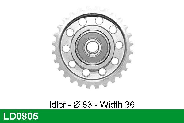 Lucas diesel LD0805 Tensioner pulley, timing belt LD0805: Buy near me in Poland at 2407.PL - Good price!