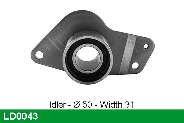 Lucas diesel LD0043 Tensioner pulley, timing belt LD0043: Buy near me in Poland at 2407.PL - Good price!