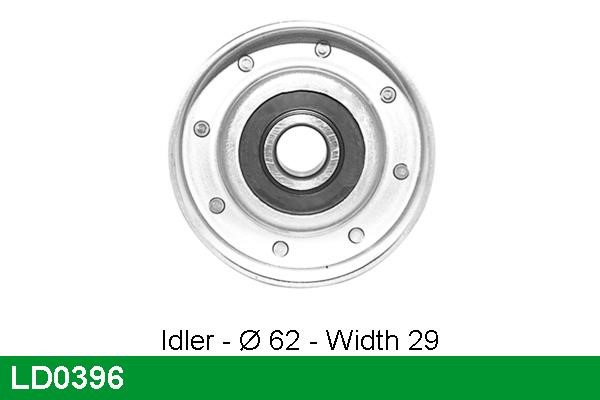 TRW LD0396 Tensioner pulley, timing belt LD0396: Buy near me in Poland at 2407.PL - Good price!