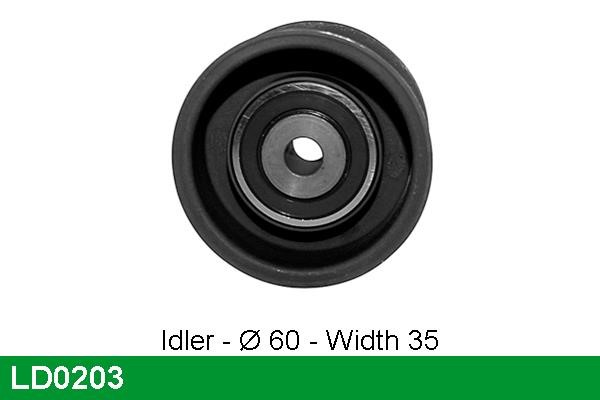 Lucas diesel LD0203 Tensioner pulley, timing belt LD0203: Buy near me in Poland at 2407.PL - Good price!
