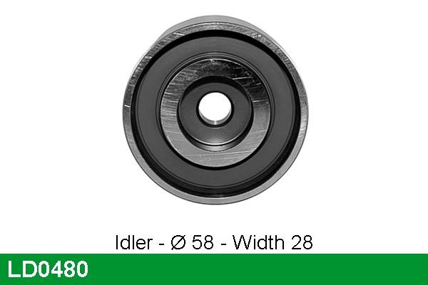 Lucas diesel LD0480 Tensioner pulley, timing belt LD0480: Buy near me in Poland at 2407.PL - Good price!