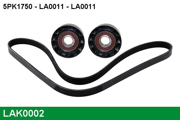Lucas diesel LAK0002 Drive belt kit LAK0002: Buy near me in Poland at 2407.PL - Good price!