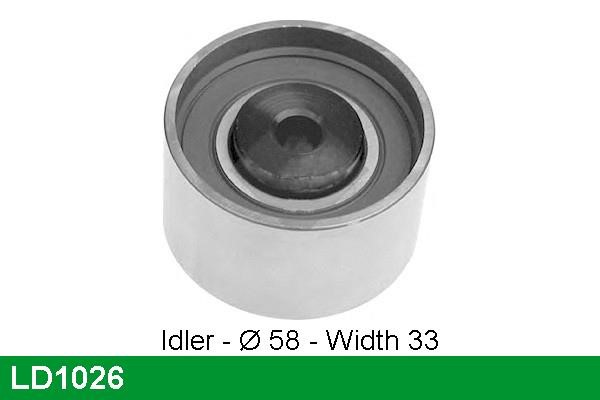 Lucas diesel LD1026 Tensioner pulley, timing belt LD1026: Buy near me in Poland at 2407.PL - Good price!